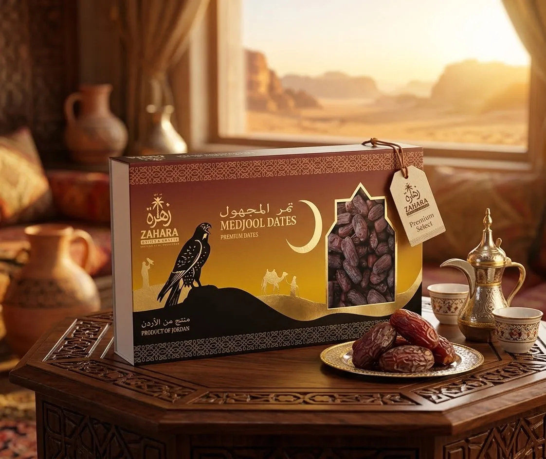 Medjool Premium Dates — 500g gift box