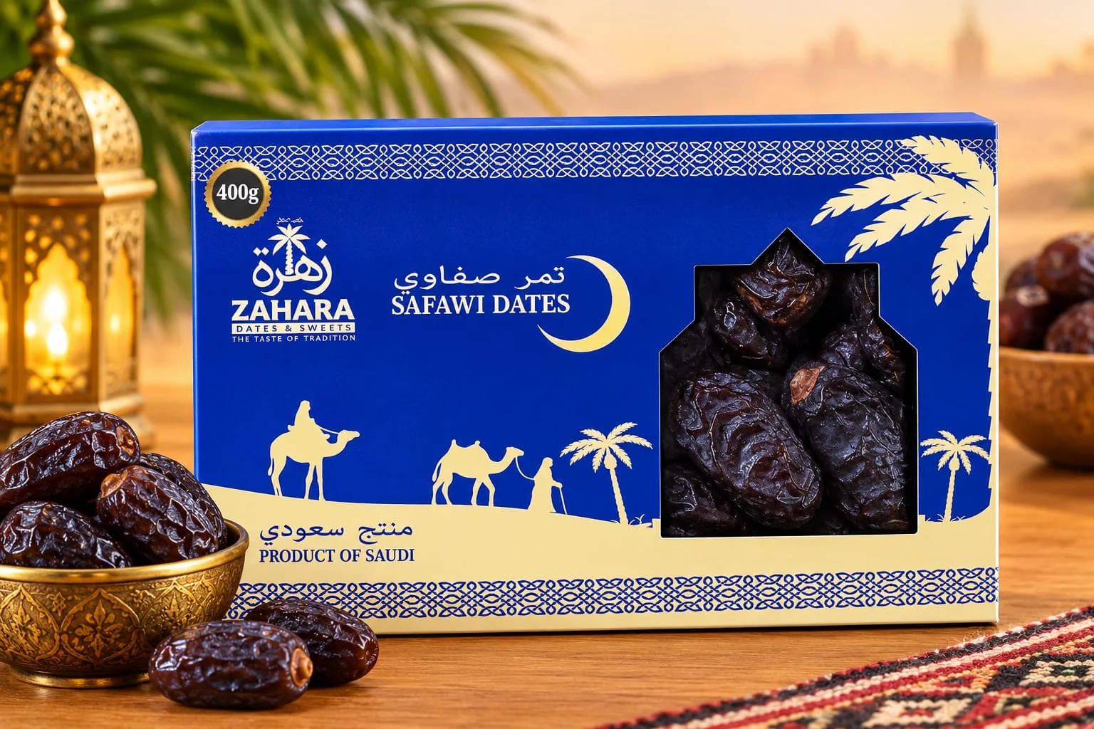 Safawi Dates — 400g - gift box
